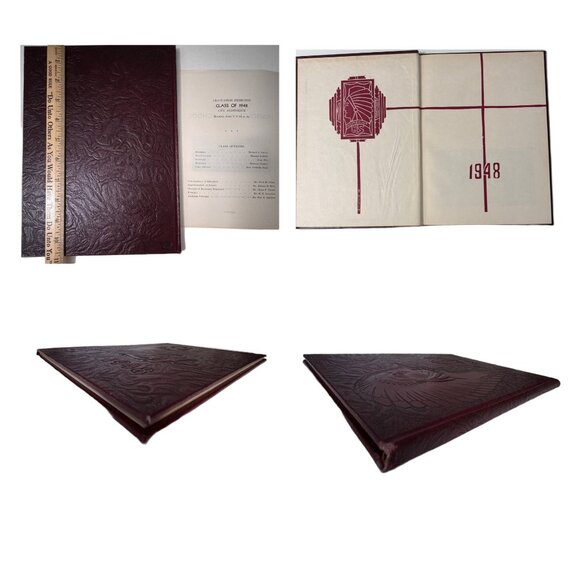 Vintage 1948 Humboldt High School Yearbook St. Paul Minnesota HC Memorabilia VTG - Picture 4 of 16